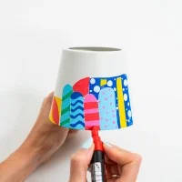 Zafferano customizable lampshade for Poldina