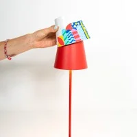 Zafferano customizable lampshade for Poldina