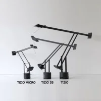 Artemide TIZIO Micro Table Lamp Black