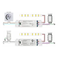 Constant current driver 600-2100mA 60W dimmable 5in1