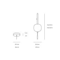 Kundalini Motus led suspension lamp