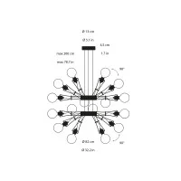 Lumina Matrix Doppia lampada a sospensione