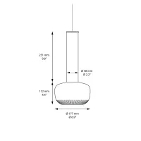 Louis Poulsen VL 56 lampada a sospensione