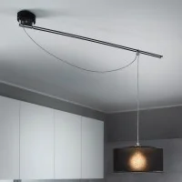 Lumina Moove lampada a sospensione nera