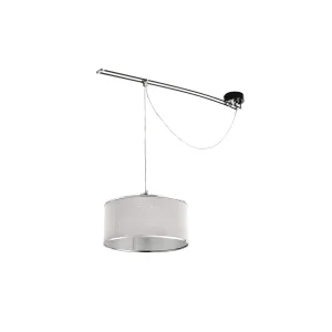 Lumina Moove lampada a sospensione grigia