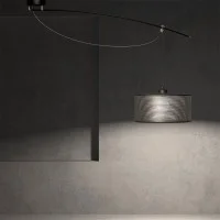 Lumina Moove lampada a sospensione grigia