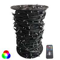 New Lamps 1000 led 100mt RGB con telecomando per esterno