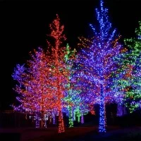 New Lamps 1000 led 100mt RGB con telecomando per esterno