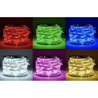 New Lamps 1000 led 100mt RGB con telecomando per esterno