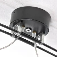 Lumina Moove Double black suspension lamp