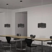 Lumina Moove Mono lampada a sospensione nera