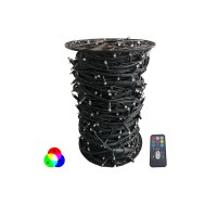 New Lamps 1000 led 100mt RGB con telecomando per esterno