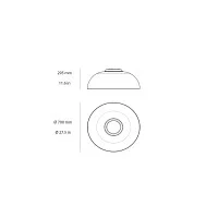 Stilnovo Demì Modello 1 lampada da parete soffitto led