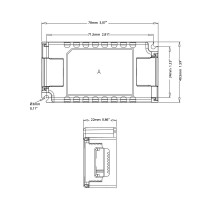 Alimentatore in corrente costante led 200-550mA 20W dimmerabile