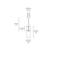 Flos My Circuit Light Shadow Spot 45 48V spotlight