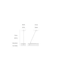Karman Xana led bollard floor lamp