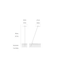 Karman Xana led bollard floor lamp Karman Xana led bollard floor lamp