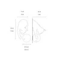 Karman Maoo wall lamp