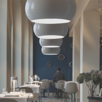 iGuzzini Zurigo 520mm Lampada led Cupola da Sospensione