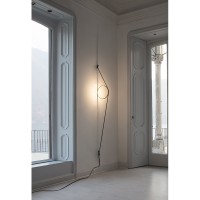 Flos WireRing Wall Lamp LED 16W 2700K 1300lm Indirect Light Grey