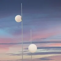 Karman Atmosphere paletto lampada da terra led