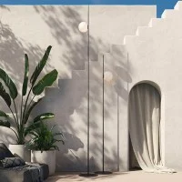 Karman Atmosphere paletto lampada da terra led