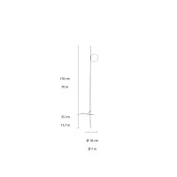 Karman Atmosphere bollard led floor lamp