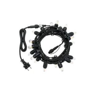 Catena Luminosa 40 led 5W 10m Luce Chiara da Esterno