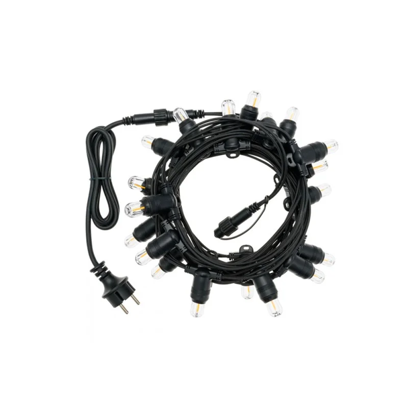 Catena Luminosa 40 led 5W 10m Luce Chiara da Esterno Catena Luminosa 40 led 5W 10m Luce Chiara da Esterno