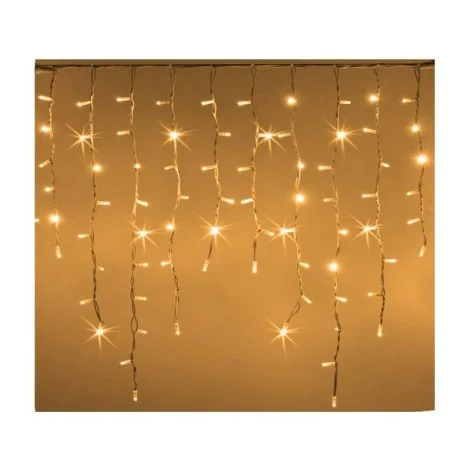 New Lamps Tenda luminosa 180 LED 5m Luce Bianco caldo