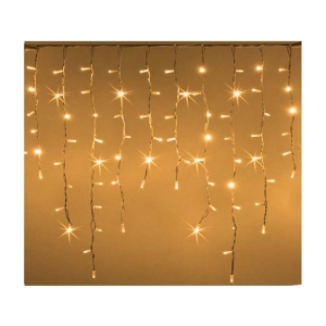New Lamps Tenda luminosa 180 LED 5m Luce Bianco caldo