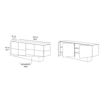 Minotti Extra credenza