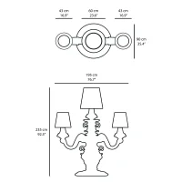 Slide King of Love floor lamp