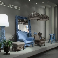 Slide Dame of Love suspension lamp