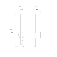 Astro Lighting Baton Reader led wall lamp