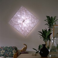 Flos Ariette Lampada da Parete E27 Applique in tessuto Design