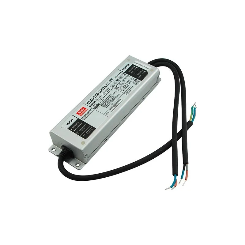 Meanwell Power Supply ELG-150-24DA-3Y 150W 24V IP67 Meanwell Power Supply ELG-150-24DA-3Y 150W 24V IP67