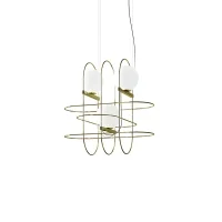 Fontana Arte Setareh led suspension lamp