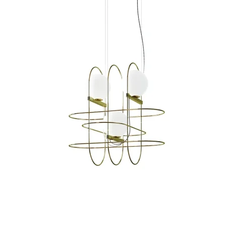 Fontana Arte Setareh led suspension lamp