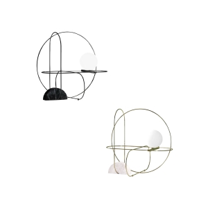 Fontana Arte Setareh round led table lamp