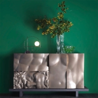 Fontana Arte Setareh round led table lamp