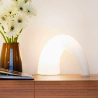 copy of Fontana Arte Setareh round led table lamp