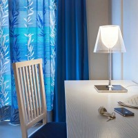 Flos Ktribe T2 table Lamp diffused lighting chrome-plated Zamak