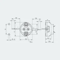 G12 Lampholder BJB 25.701 Dischare Lamps Made in Ceramic with