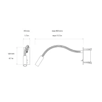 Astro Lighting Leo recessed led wall light