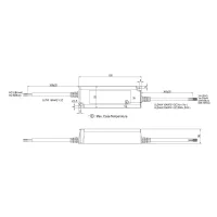 Meanwell PWM driver led 40W 24V waterproof