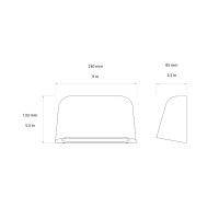 Astro Lighting Mast Twin led wall lamp