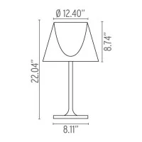 Flos Ktribe T1 Lampada da Tavolo a luce diffusa dimmerabile by