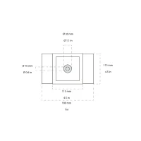 Novantadieci 9010 Miniled Round led recessed spotlight