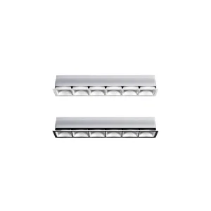 iGuzzini Crystal faretto da incasso led a sei spot dimmerabile